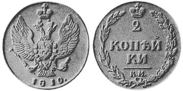 2 Kopeks 1810-1812