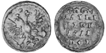 3 Kopeks 1711-1712