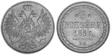 3 Kopeks 1850-1859