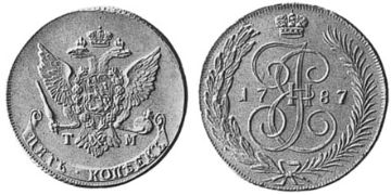 5 Kopeks 1787-1788