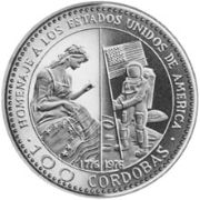 100 Cordobas 1975