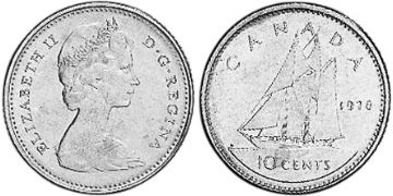 10 Centů 1969-1978