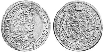 15 Krejcarů 1664