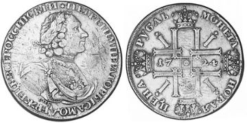 Rouble 1724-1725