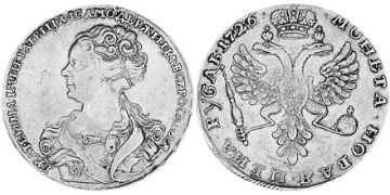 Rouble 1725-1726