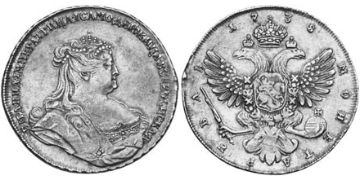 Rouble 1736-1740