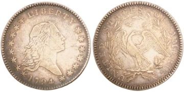 Half Dollar 1794-1795