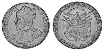 5 Centesimos 1904-1916