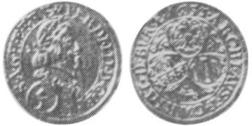 3 Krejcary 1637-1657