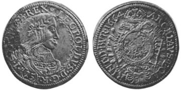 15 Krejcarů 1663-1675