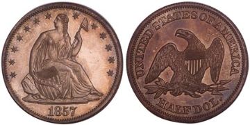 Half Dollar 1856-1866