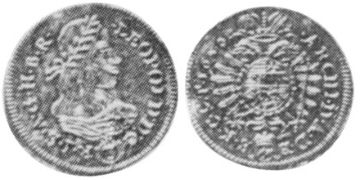 3 Krejcary 1659-1660