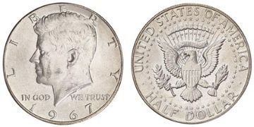 Half Dollar 1965-1970