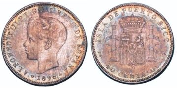 40 Centavos 1896