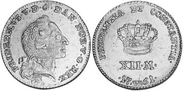 12 Mark 1761-1763