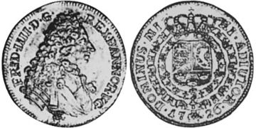 Dukát 1709-1726