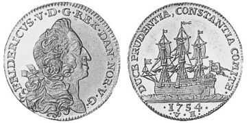 Dukát 1753-1756