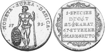 Dukát Specie 1791-1802