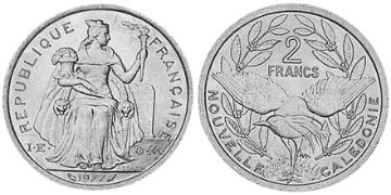 2 Francs 1973-2011
