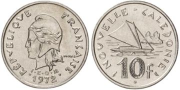 10 Francs 1972-2005