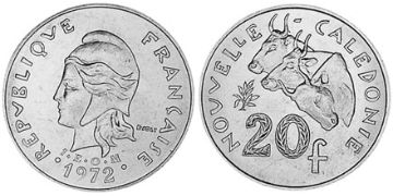 20 Francs 1972-2005