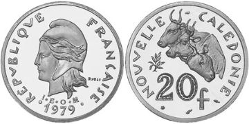 20 Francs 1979