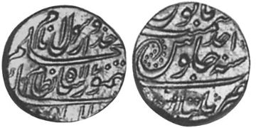 Rupie 1757-1758