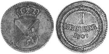 Krejcar 1807-1808