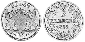 3 Krejcary 1841-1856