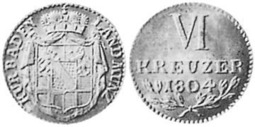 6 Krejcarů 1804-1805