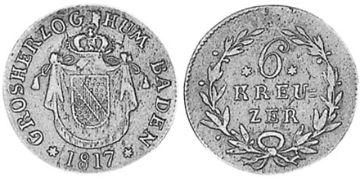 6 Krejcarů 1816-1818