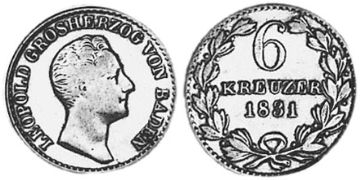 6 Krejcarů 1831-1836