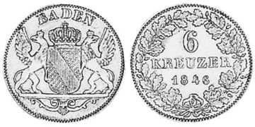 6 Krejcarů 1839-1856