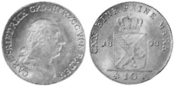 10 Krejcarů 1808