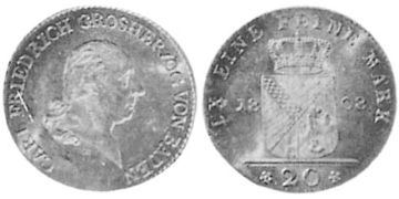 20 Krejcarů 1808