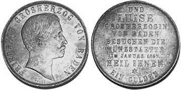 Gulden 1857