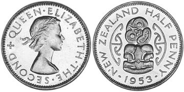 1/2 Penny 1953-1955