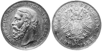 5 Mark 1875-1888