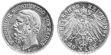 20 Mark 1894-1895