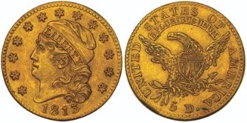 5 Dolarů 1813-1834