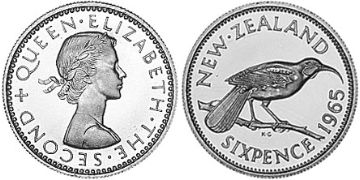 6 Pence 1956-1965