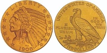 5 Dolarů 1908-1929