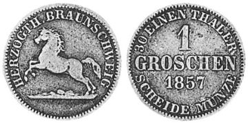 Groše 1857-1860