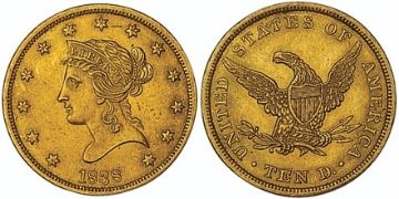 10 Dolarů 1838-1839