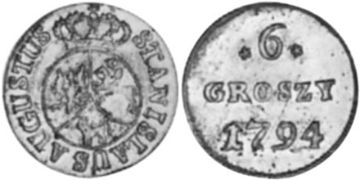 6 Groszy 1794-1795