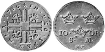 10 Ore 1739-1751