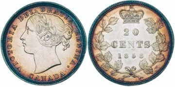 20 Centů 1858