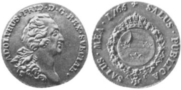 1/4 Riksdaler 1752-1765