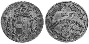 Krejcar 1771-1779