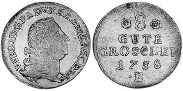 8 Dobrých Grošů 1758-1759